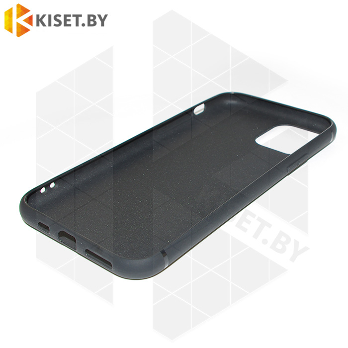 Силиконовый чехол Matte Case для iPhone 11 Pro черный