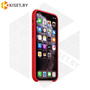 Бампер Silicone Case для iPhone 11 Pro Max красный #14