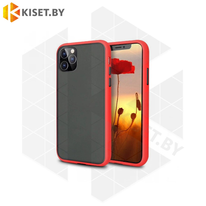 Чехол-бампер Acrylic Case для Apple iPhone 11 Pro красный