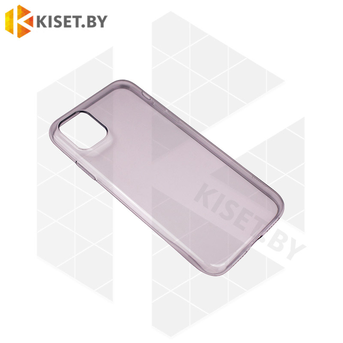 Силиконовый чехол Hoco для iPhone 11 серый
