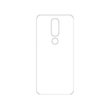 Защитная гидрогелевая пленка KST HG для Nokia 4.2 (2019) на заднюю крышку