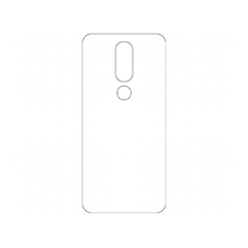 Защитная гидрогелевая пленка KST HG для Nokia 5.1 Plus / X5 (2018) на заднюю крышку