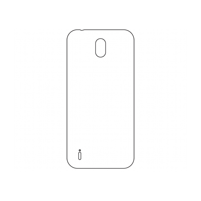 Защитная гидрогелевая пленка для Nokia 1.3 (2020) на заднюю крышку