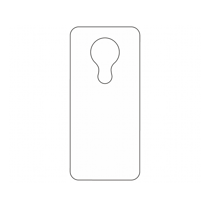 Защитная гидрогелевая пленка для Nokia 7.2 (2019) на заднюю крышку