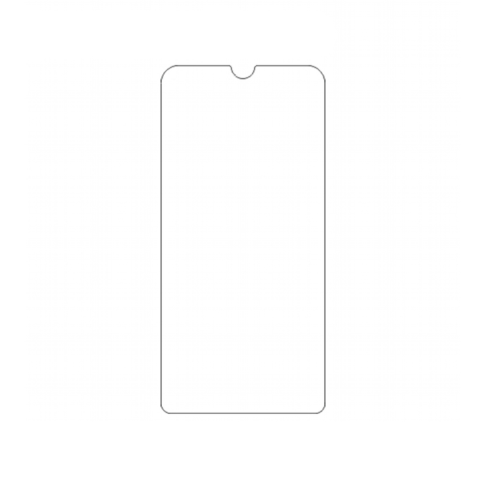Защитная гидрогелевая пленка для Nokia 2.2 TA-1188 (2019) на экран до скругления прозрачная