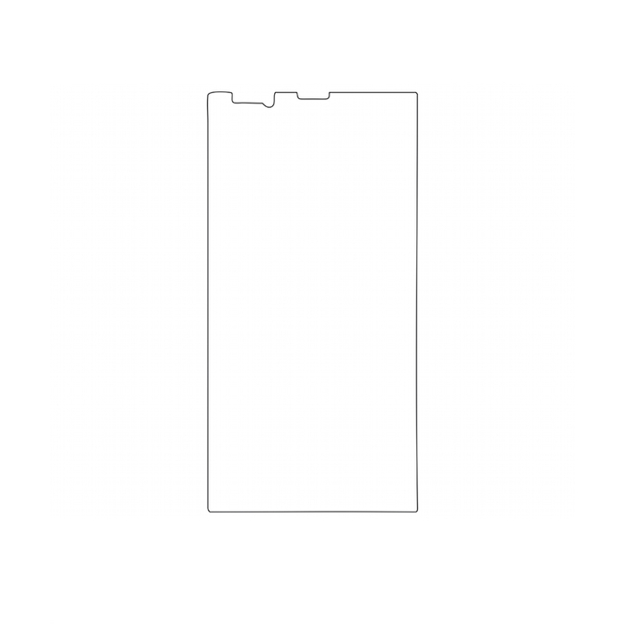 Защитная гидрогелевая пленка для Nokia Lumia 720 на экран до скругления прозрачная