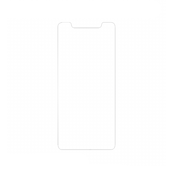 Защитная гидрогелевая пленка для Nokia 5.1 Plus / X5 (2018) на экран до скругления прозрачная