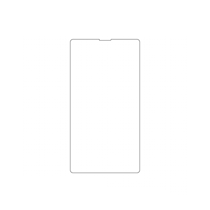 Защитная гидрогелевая пленка для Nokia Lumia 520 на весь экран прозрачная