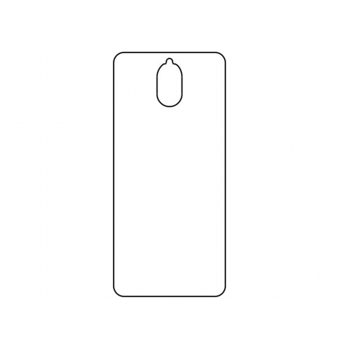 Защитная гидрогелевая пленка для Nokia 3.1 (2018) на заднюю крышку
