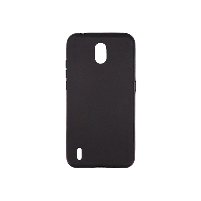 Силиконовый чехол матовый для Nokia 1.3 (2020) черный