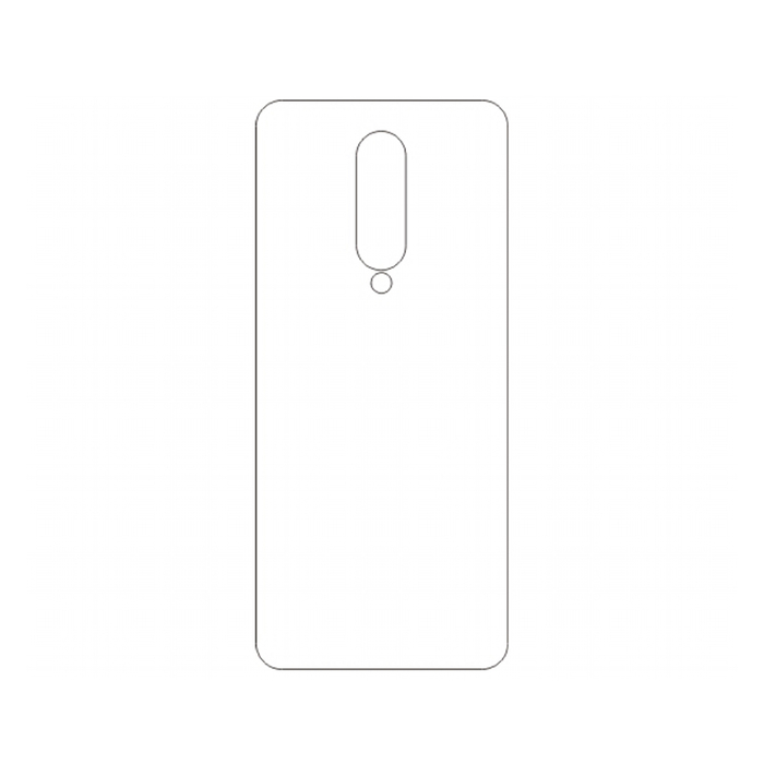 Защитная гидрогелевая пленка для OnePlus 8 на заднюю крышку