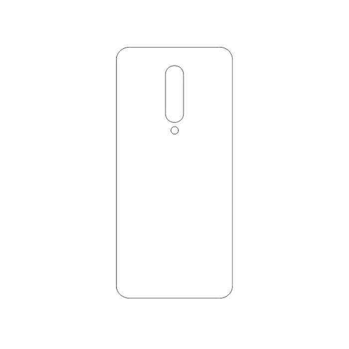 Защитная гидрогелевая пленка для OnePlus 7T Pro на заднюю крышку