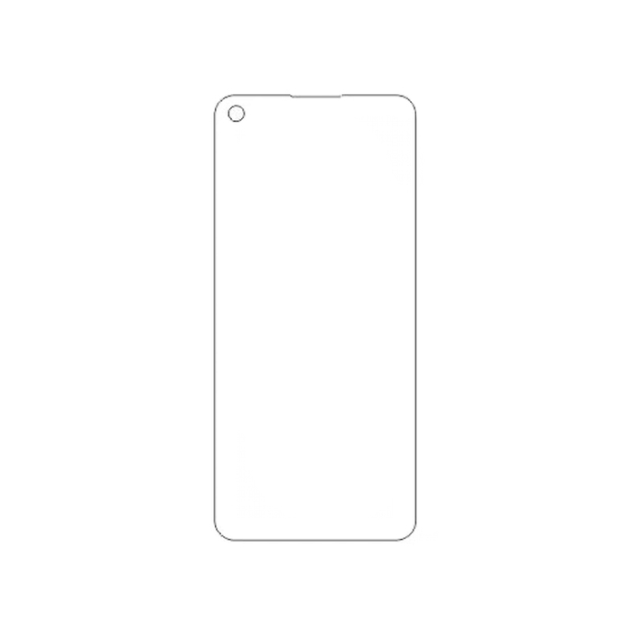 Защитная гидрогелевая пленка для OnePlus 8 Pro на весь экран прозрачная