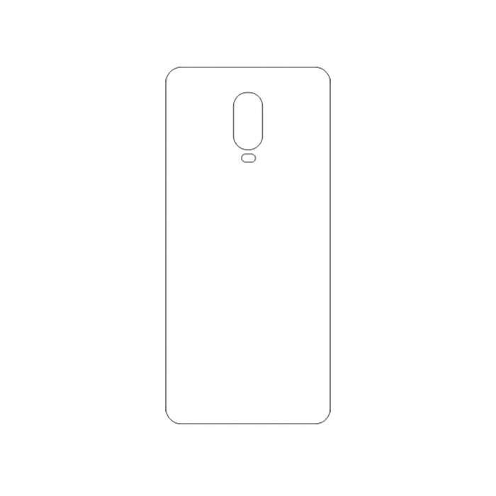 Защитная гидрогелевая пленка для OnePlus 6T на заднюю крышку