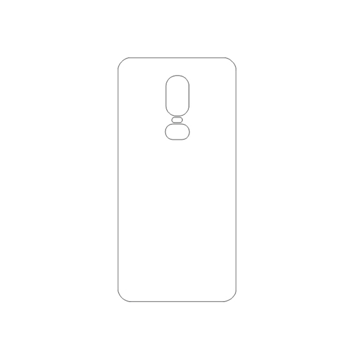 Защитная гидрогелевая пленка для OnePlus 6 на заднюю крышку