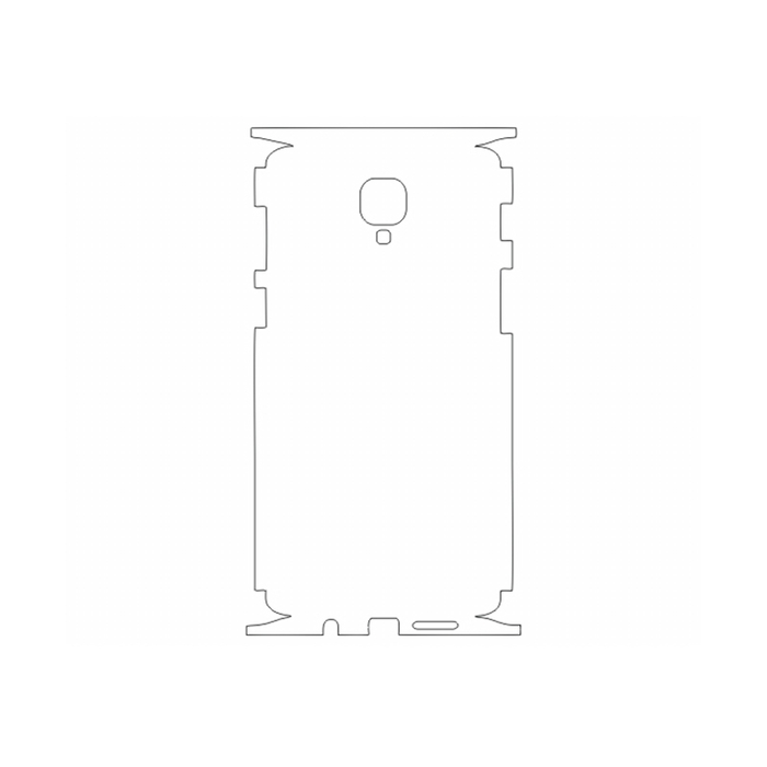 Защитная гидрогелевая пленка для OnePlus 3 на заднюю крышку и боковые грани