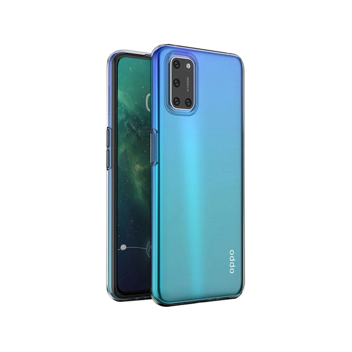 Силиконовый чехол KST UT для OPPO A74 прозрачный