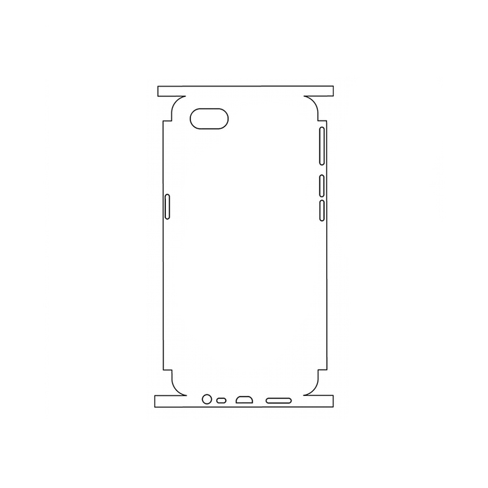 Защитная гидрогелевая пленка для OPPO A1K на заднюю крышку и боковые грани