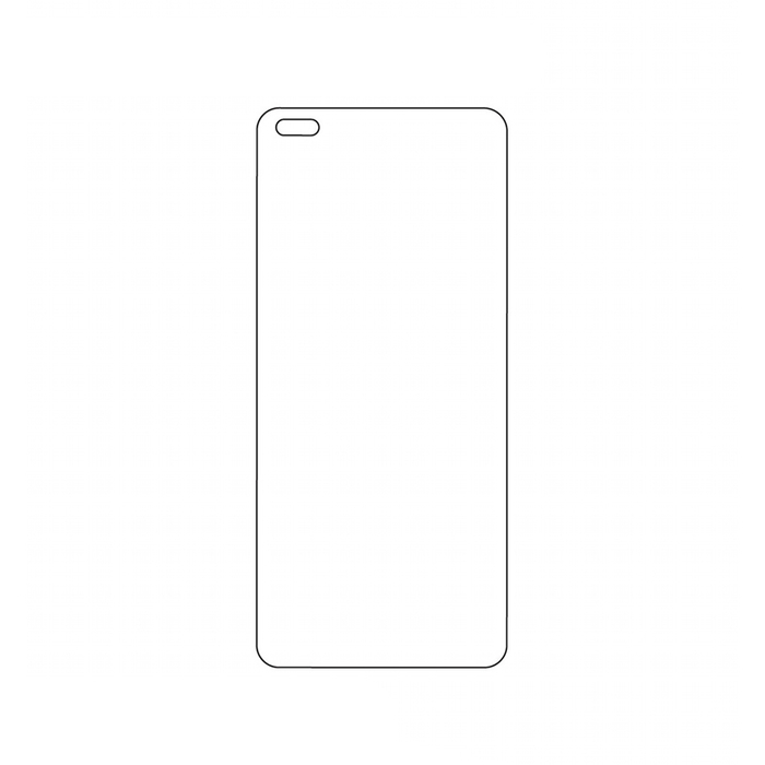 Защитная гидрогелевая пленка для OPPO Reno 4 на весь экран прозрачная