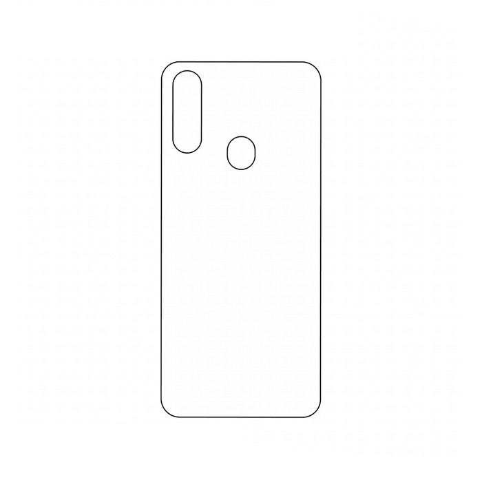 Защитная гидрогелевая пленка для OPPO A31 на заднюю крышку