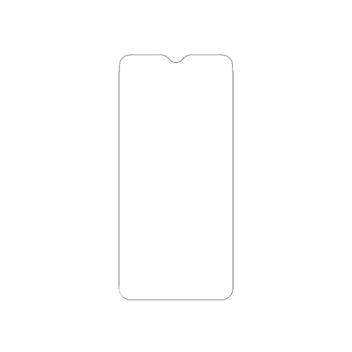Защитная гидрогелевая пленка для OPPO Reno Z на экран до скругления прозрачная