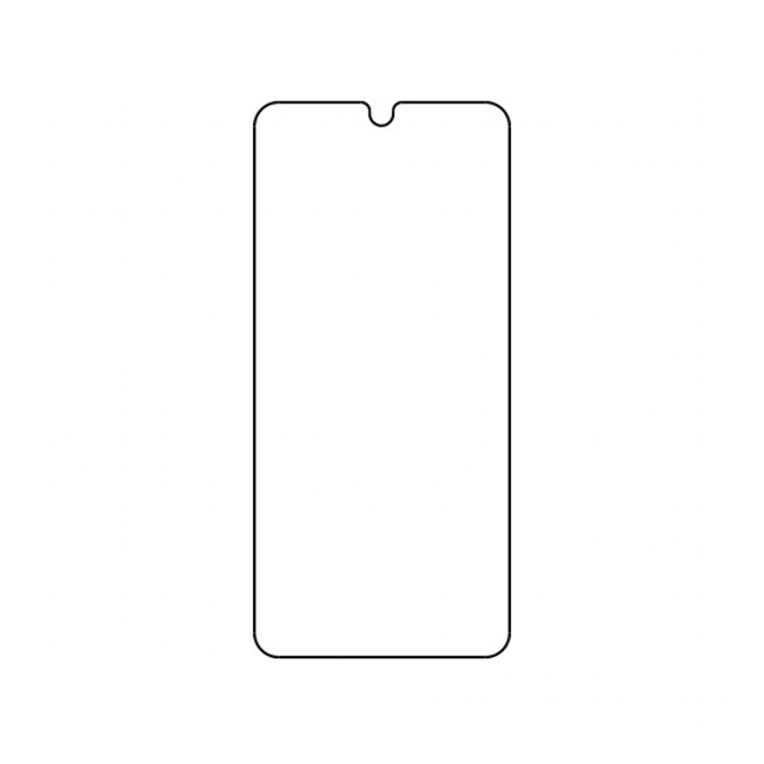 Защитная гидрогелевая пленка для OPPO A1K на экран до скругления прозрачная