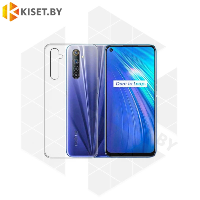 Силиконовый чехол Better One TPU Case для Realme 6 прозрачный