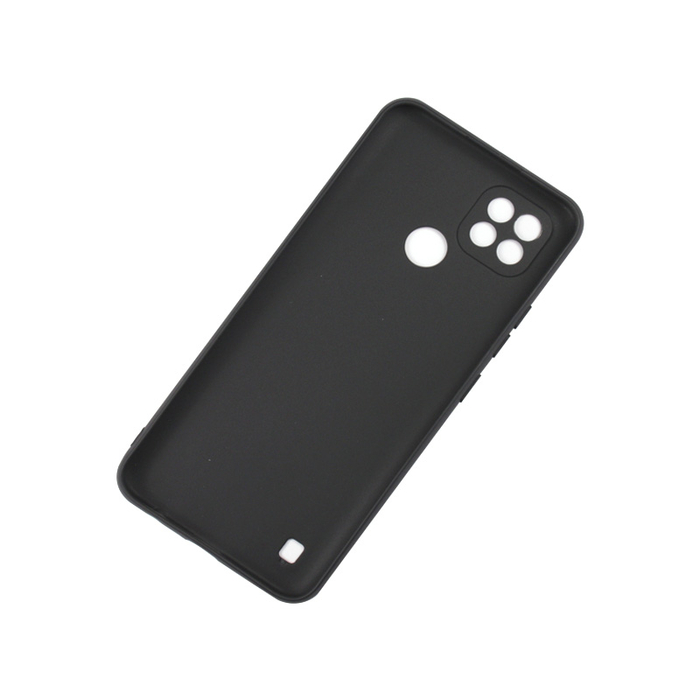 Силиконовый чехол KST Safe Camera для Realme C21 черный матовый