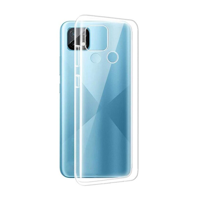 Силиконовый чехол Ultra Thin TPU для Realme C25 прозрачный