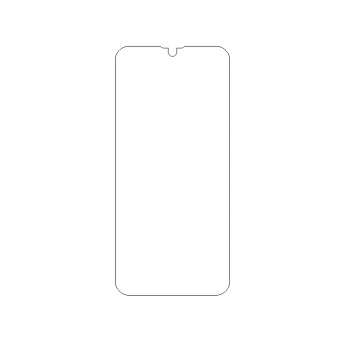 Защитная гидрогелевая пленка для Realme X2 на весь экран прозрачная