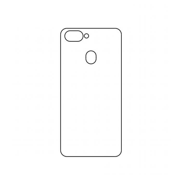 Защитная гидрогелевая пленка для Realme 2 на заднюю крышку