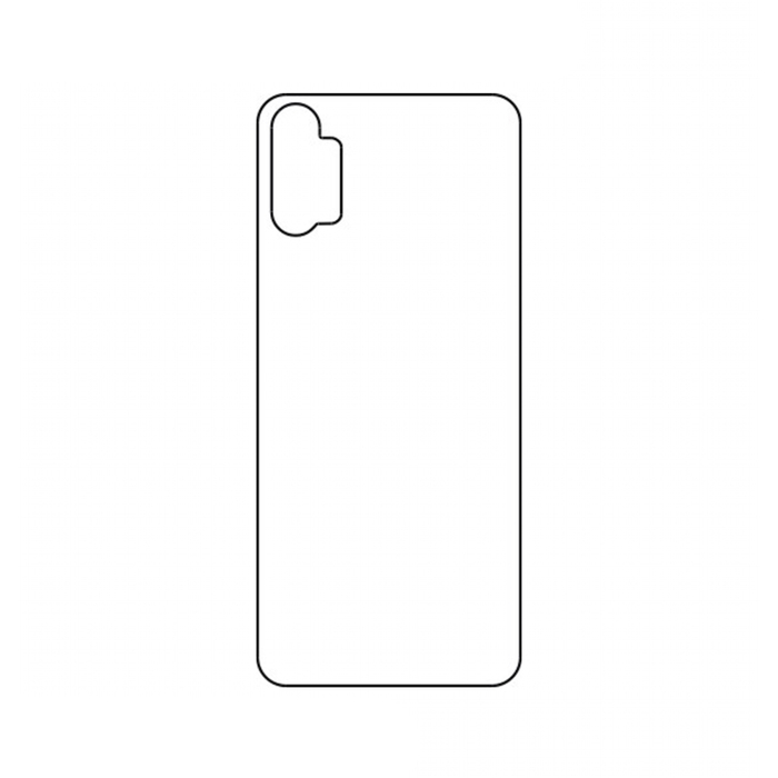 Защитная гидрогелевая пленка для Realme C3 на заднюю крышку