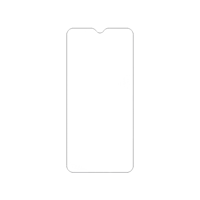 Защитная гидрогелевая пленка для Realme 5 на экран до скругления прозрачная
