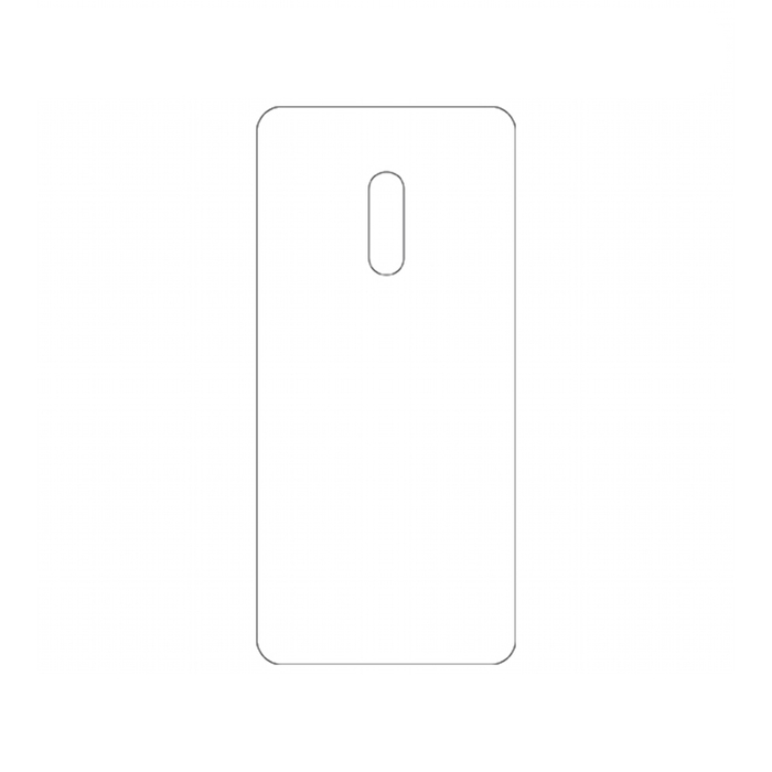 Защитная гидрогелевая пленка для Realme X на заднюю крышку