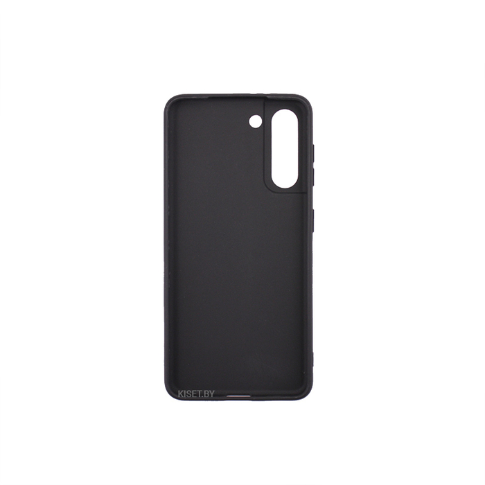 Силиконовый чехол матовый для Samsung Galaxy S21 4G черный