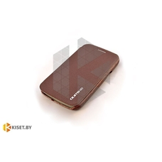 Чехол Experts Oumike Enland Samsung Galaxy Ace 3 Duos (S7272), коричневый