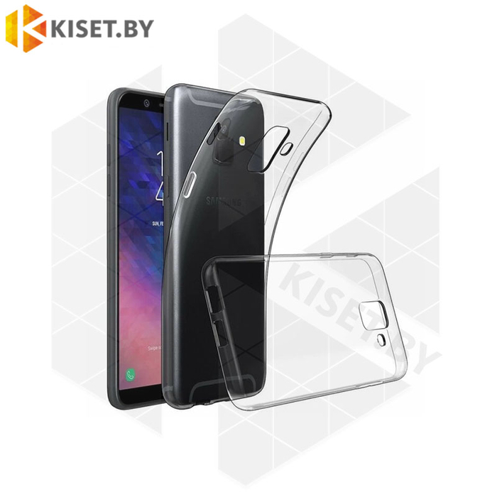 Силиконовый чехол Better One TPU Case для Samsung Galaxy A6 (2018) прозрачный