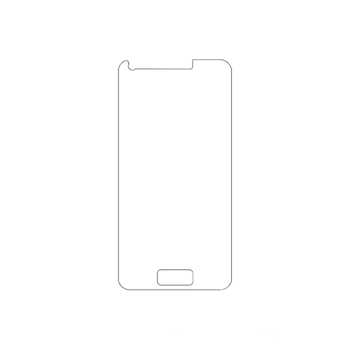 Защитная гидрогелевая пленка для Samsung Galaxy S Advance (i9070) на экран до скругления прозрачная