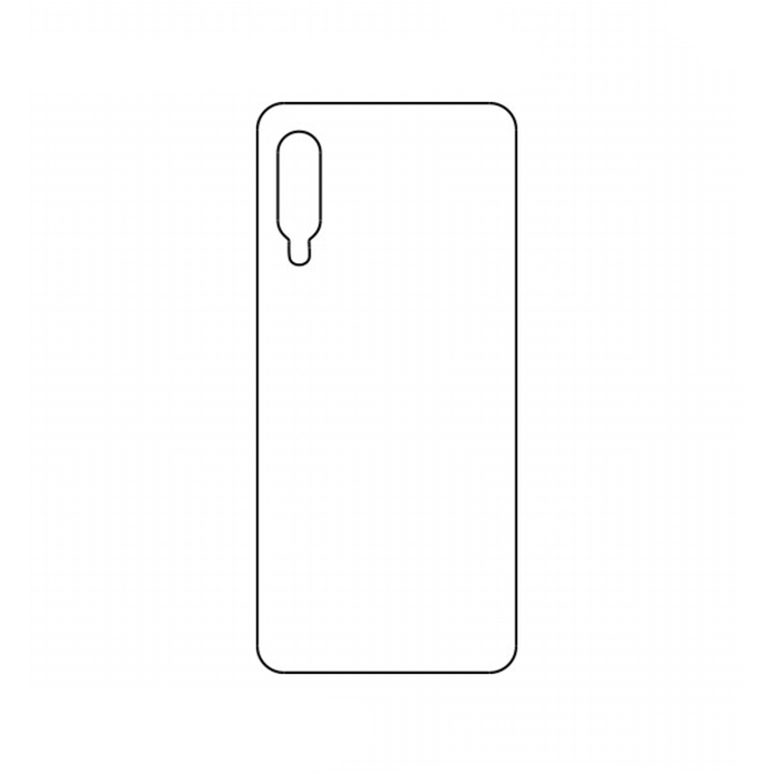 Защитная гидрогелевая пленка для Samsung Galaxy A90 на заднюю крышку