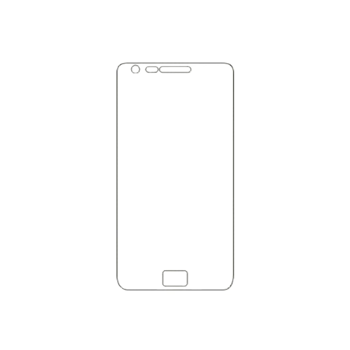 Защитная гидрогелевая пленка для Samsung Galaxy S II (I9100) на экран до скругления прозрачная