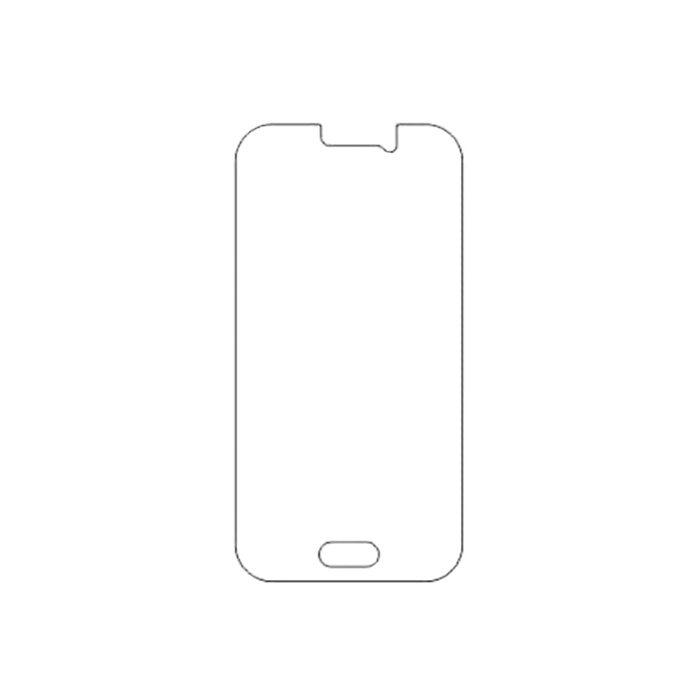 Защитная гидрогелевая пленка для Samsung Galaxy J1 Ace (J110) на экран до скругления прозрачная