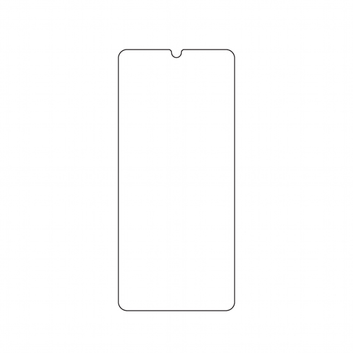 Защитная гидрогелевая пленка для Samsung Galaxy A42 на весь экран прозрачная