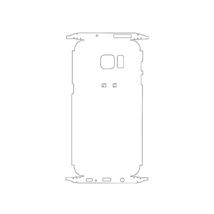 Защитная гидрогелевая пленка для Samsung Galaxy S7 (G930) на заднюю крышку и боковые грани
