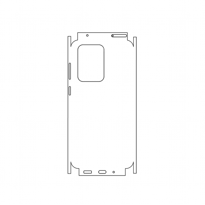 Защитная гидрогелевая пленка для Samsung Galaxy S20 Ultra на заднюю крышку и боковые грани