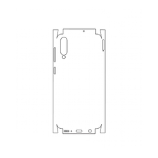 Защитная гидрогелевая пленка KST HG для Samsung Galaxy A50 на заднюю крышку и боковые грани
