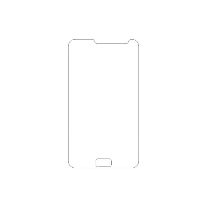Защитная гидрогелевая пленка для Samsung Galaxy Note II (N7100) на экран до скругления прозрачная
