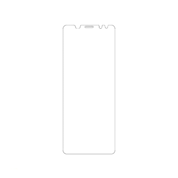 Защитная гидрогелевая пленка для Samsung Galaxy Note 8 на экран до скругления прозрачная