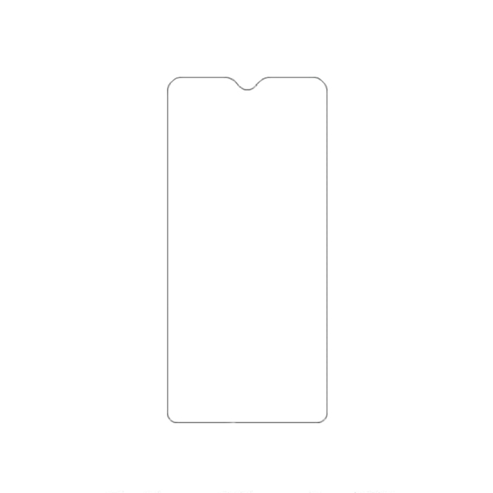 Защитная гидрогелевая пленка для Samsung Galaxy M20 на экран до скругления прозрачная