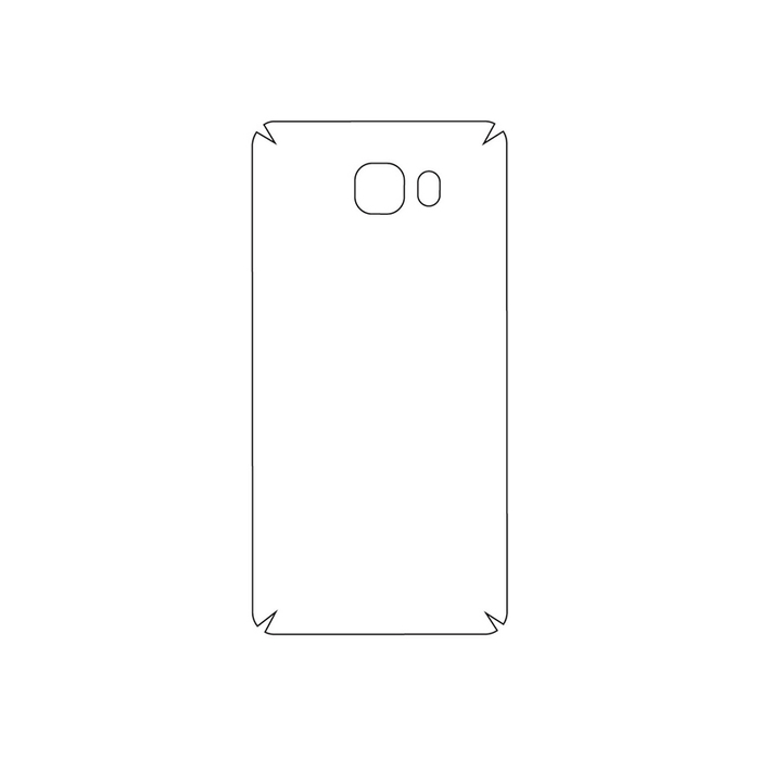 Защитная гидрогелевая пленка для Samsung Galaxy C9 Pro на заднюю крышку