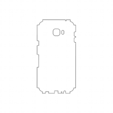 Защитная гидрогелевая пленка KST HG для Samsung Galaxy C7 (C7000) на заднюю крышку и боковые грани